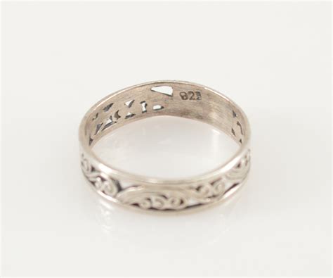 sterling silver rings stamped